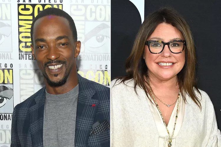 Anthony Mackie and Rachael Ray. (PHOTO: VIA PEOPLE, ALBERTO E. RODRIGUEZ/GETTY; BRYAN BEDDER/GETTY)