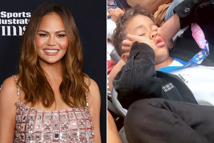 Chrissy Teigen and Miles Stephens. (PHOTO: VIA PEOPLE, TAYLOR HILL/WIREIMAGE; CHRISSY TEIGEN/INSTAGRAM)