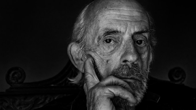 Christopher Lloyd. (PHOTO: VIA DEADLINE, BETINA LA PLANTE)