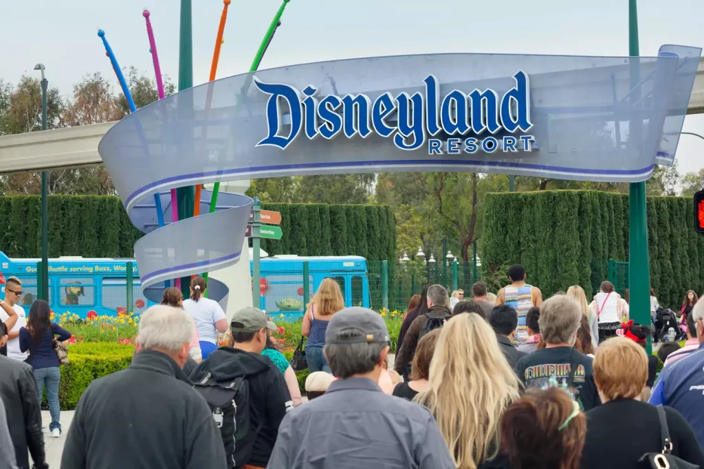 Entrance at Disneyland. (PHOTO: VIA PEOPLE, GETTY)