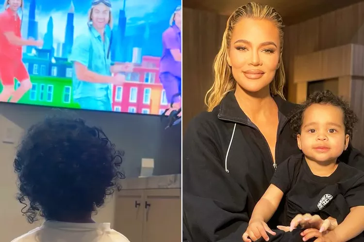 Khloé Kardashian shares cute videos of son Tatum watching Danny Go!. (PHOTO: KHLOE KARDASHIAN/INSTAGRAM)