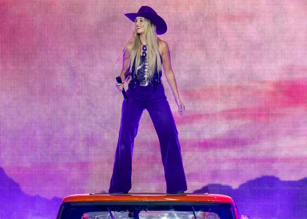 Lainey Wilson at Faster Horses Music Festival. (PHOTO: VIA PEOPLE, SCOTT LEGATO/GETTY)