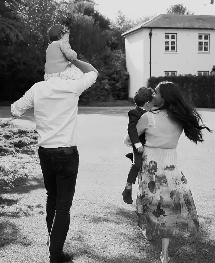 A photo of Prince Harry, Princess Lilibet, Meghan Markle and Prince Archie from the docuseries “Harry & Meghan” on Netflix. (PHOTO: YOUTUBE/NETFLIX)