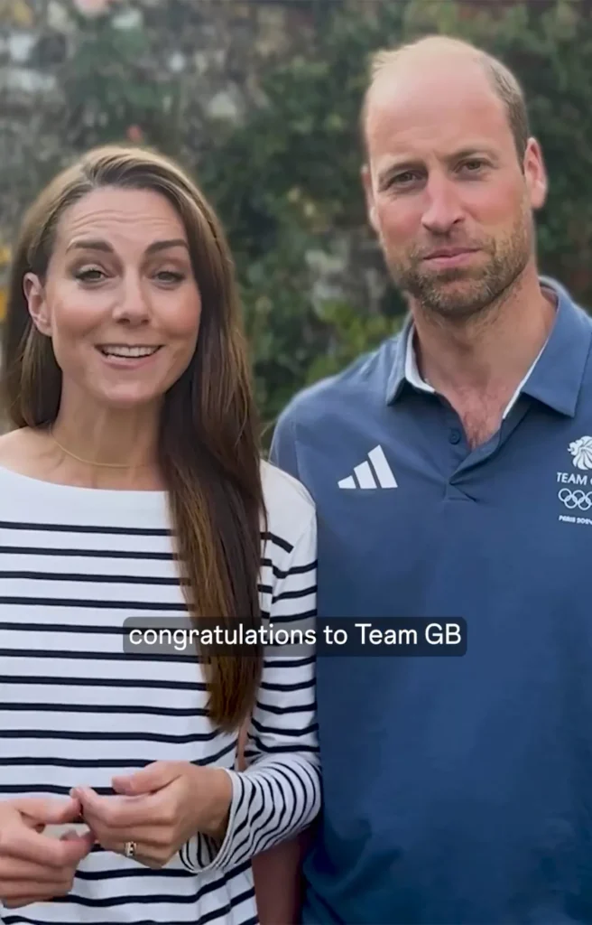 Kate Middleton and Prince William in a surprise video message on Aug. 11. (PHOTO: The Prince and Princess of Wales/instagram)