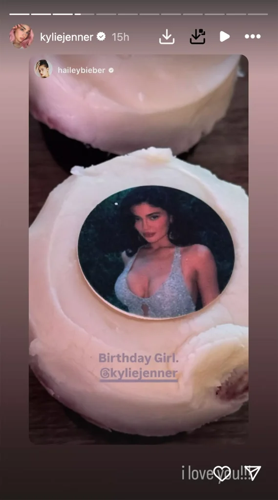 Kylie Jenner's birthday cake. (PHOTO: Kylie-Jenner-Instagram-081124)