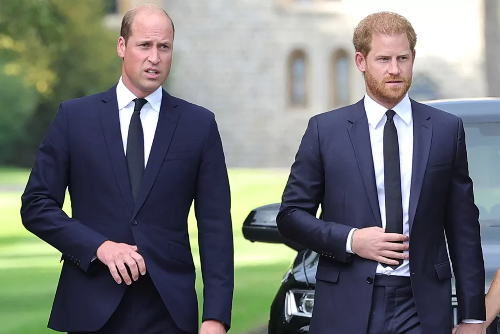 Prince William and Prince Harry on Sept. 10, 2022. (Photo: VIA PEOPLE, Chris Jackson - WPA Pool/Getty Images)