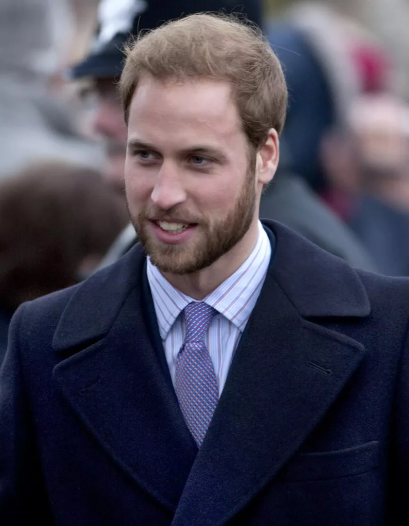 Prince William on Christmas Day 2008. (PHOTO: VIA PEOPLE, Mark Cuthbert/UK Press via Getty)