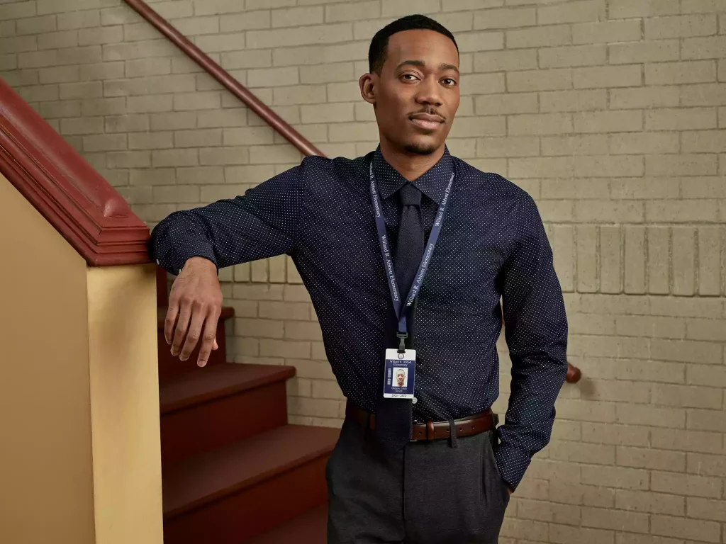 Tyler James Williams as Gregory Eddie in 'Abbot Elementary'. (PHOTO: VIA PEOPLE, Pamela Littky/ABC/Getty)