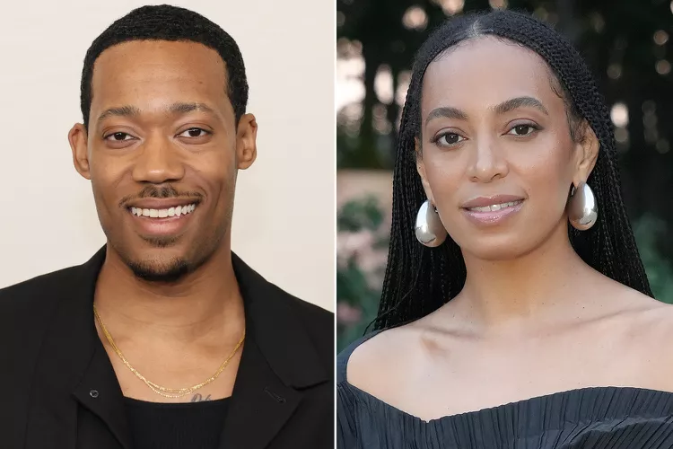 Tyler James Williams and Solange Knowles. (PHOTO: VIA PEOPLE, Dia Dipasupil/Getty; Sonia Moskowitz/Getty)