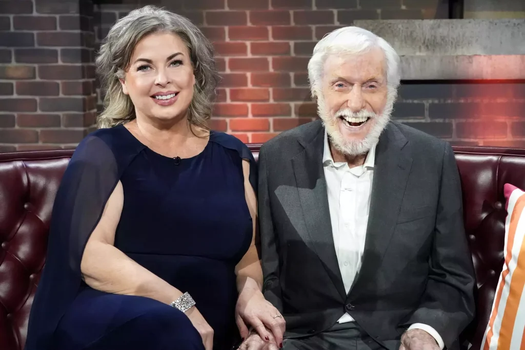 Arlene Silver and Dick Van Dyke. (PHOTO: VIA PEOPLE, Monty Brinton/CBS via Getty)