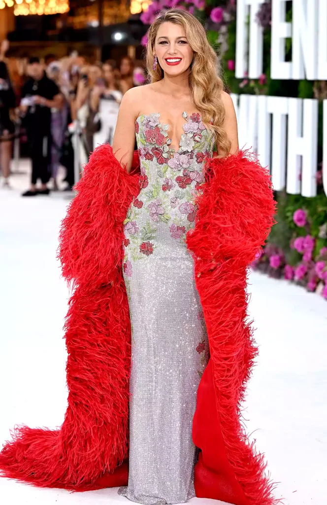 Blake Lively on Aug. 8, 2024. (PHOTO: VIA PEOPLE, Gareth Cattermole/Getty)