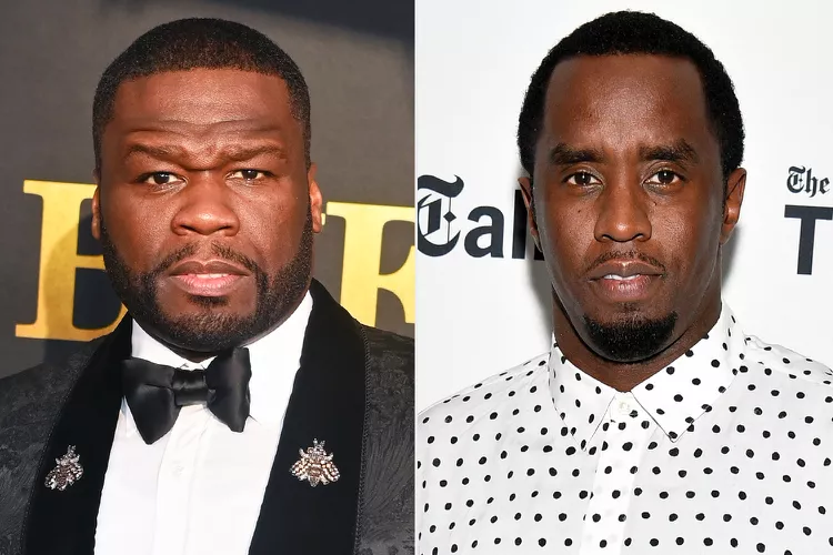 Curtis "50 Cent" Jackson and Sean "Diddy" Combs.