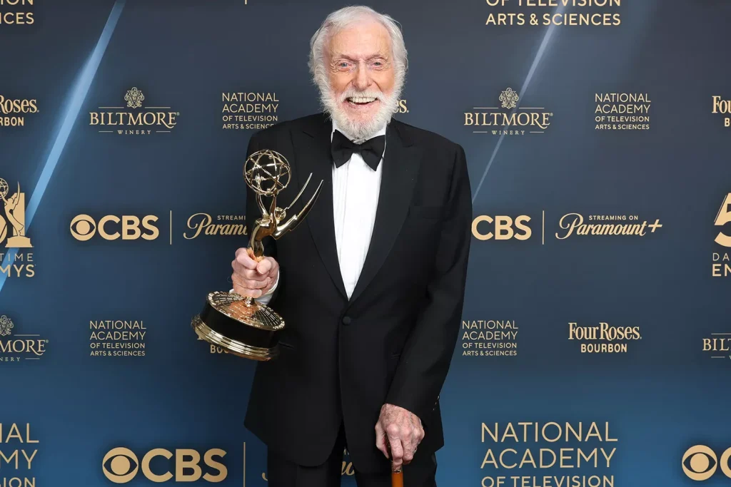 Dick Van Dyke wins guest performance in a daytime drama series for "Days of Our Lives" in June 2024. (PHOTO: VIA PEOPLE, Stewart Cook/Getty)