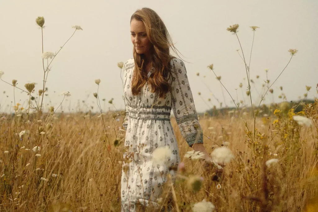 Kate Middleton, the Princess of Wales appears in an emotional video message on Sept. 9, 2024. (PHOTO: VIA PEOPLE, Will Warr)