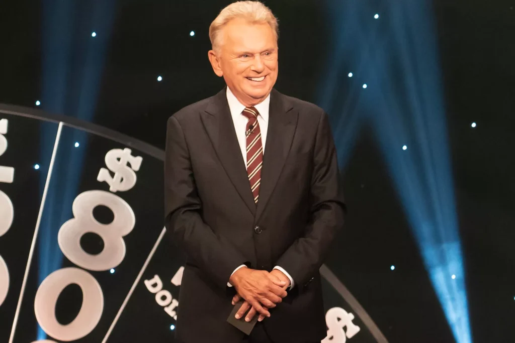 Pat Sajak on 'Wheel of Fortune'. (PHOTO: VIA PEOPLE, Christopher Willard/DISNEY via Getty)