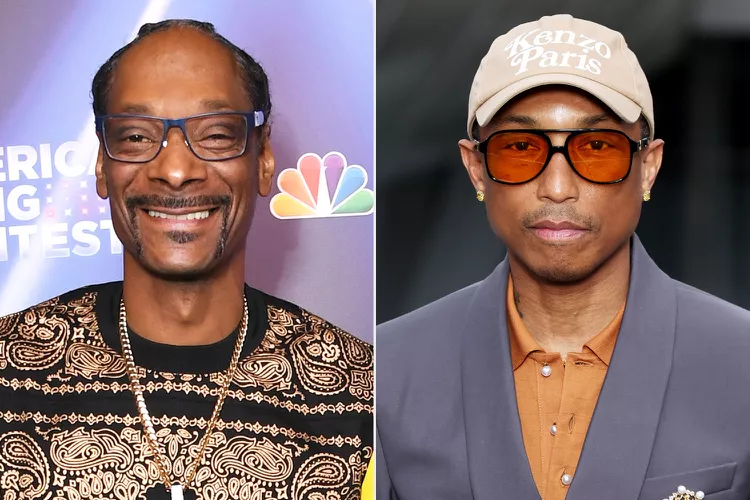 Snoop Dogg and Pharrell Williams. (PHOTO: VIA PEOPLE, JC Olivera/WireImage; Pascal Le Segretain/Getty)