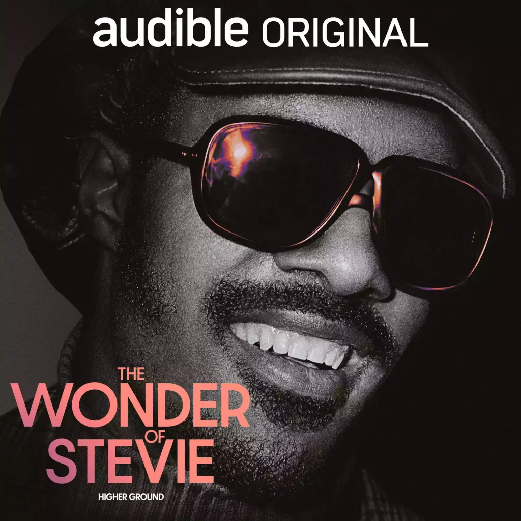 'The Wonder Of Stevie' podcast art. (PHOTO: Audible)