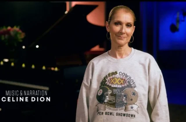 Celine Dion. (PHOTO: Sunday Night Football/X)