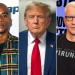 Charlamagne tha God; Donald Trump; Anderson Cooper.