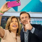 Hoda Kotb and Jason Segel.