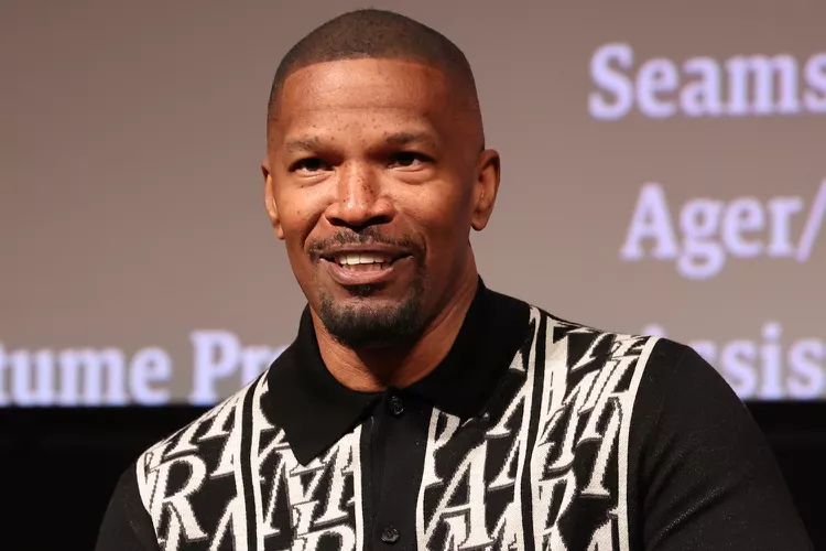 Jamie Foxx at 'The Burial' screening at Linwood Dunn Theater on December 17, 2023.