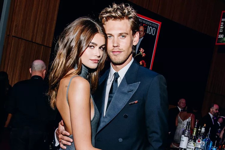 Kaia Gerber and Austin Butler New York.