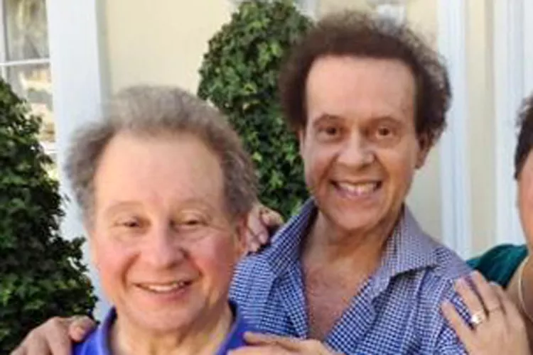 Lenny Simmons and Richard Simmons (PHOTO: Richard Simmons/X)