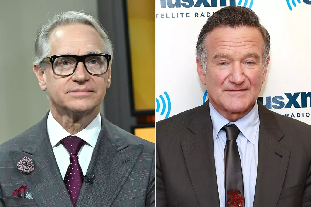 Paul Feig and Robin Williams.