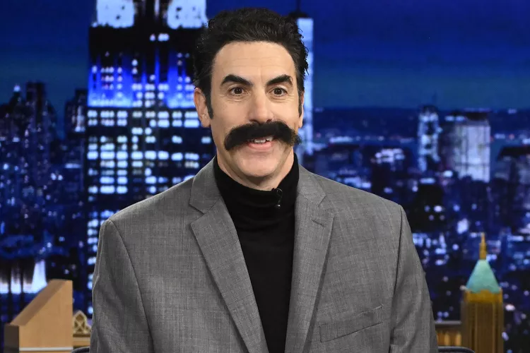 Sacha Baron Cohen as Borat on The Tonight Show. (Photo: Todd Owyoung/NBC via Getty)