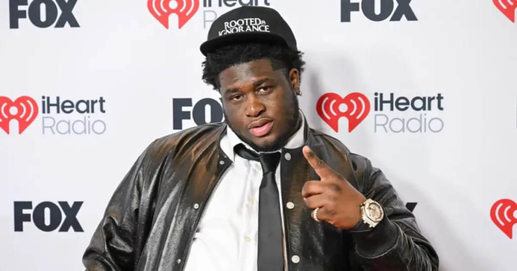 Cash Cobain at the 2025 iHeartRadio Music Awards held at the Dolby Theatre on March 17, 2025 in Los Angeles, California.