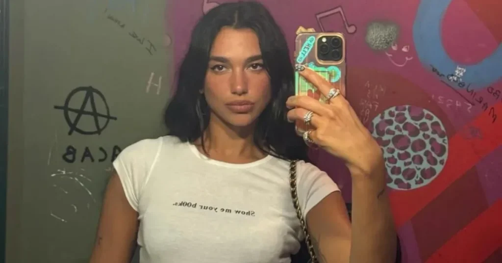 Dua Lipa instagram post
