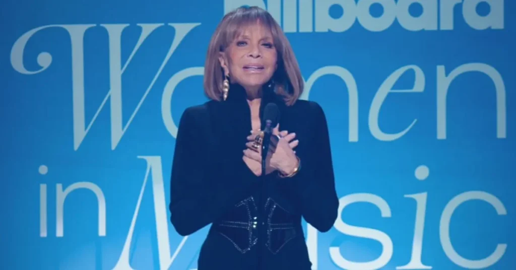 Sylvia Rhone Accepts the Executive of The Year At Billboard Women In Music Awards 2023.
